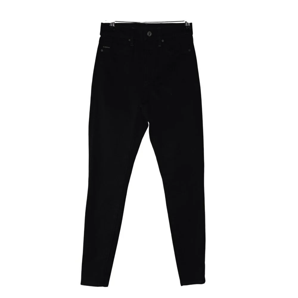 G Star Raw Shape Skinny Black High Rise Stretch Jeans Sz W28 L30 NWOT